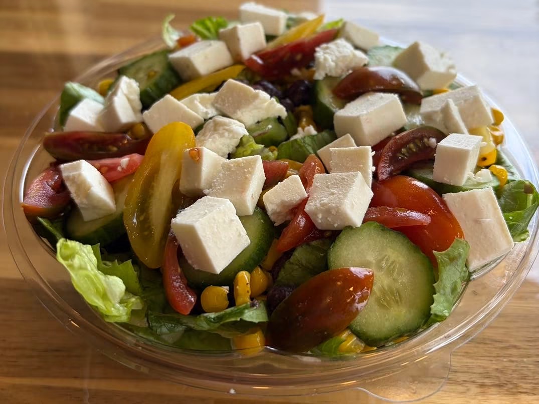 Greek salad bowl